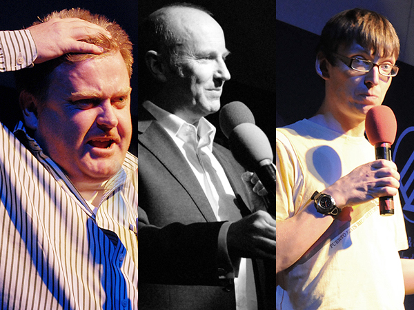 Raymond Mearns, Fred MacAulay and David Kay at Radio Scotland's Funny Turns 2010