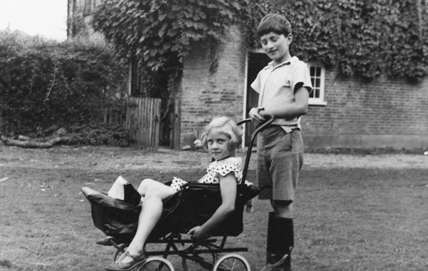 Shirley Williams and her brother, John