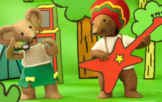 An image from Rastamouse, Da Crucial Plan.
