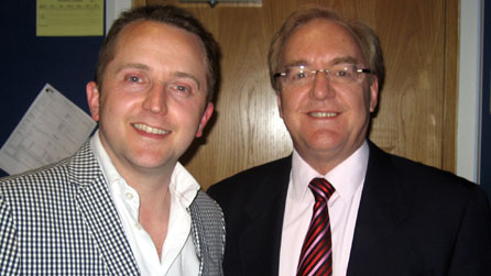 Tim Rhys Evans a Dewi Llwyd