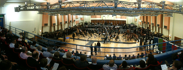 Photo of Maida Vale studios on Tuesday 25 October. © Steve Bowbrick