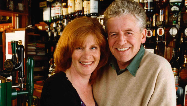 Buffy Davis (Jolene) and Alan Devereux (Sid Perks)