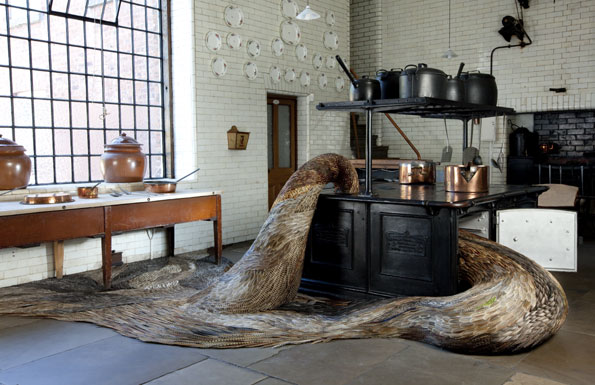 Evacuate wide by Kate MccGwire