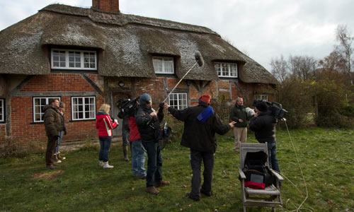 Springwatch Christmas Special film crew