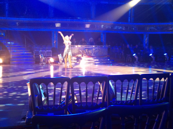Pamela Stephenson in dress rehearsal