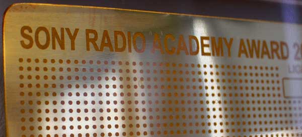 One of Radio 4's many Sony Radio Academy Awards