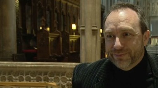 Picture of Jimmy Wales Copyright BBC