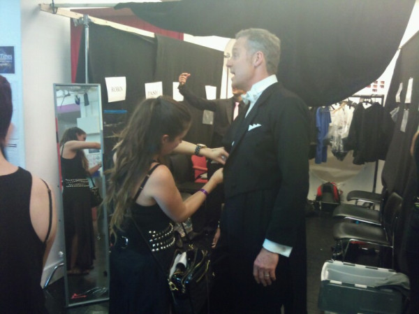 Rory Bremner have suit fixed