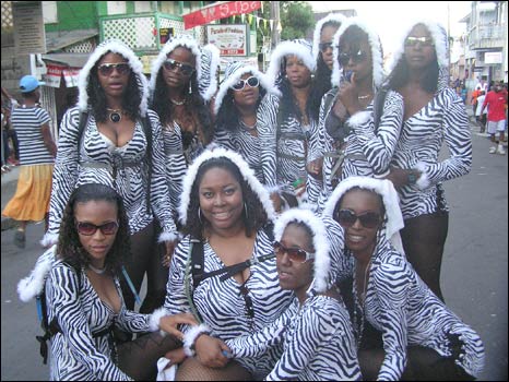 women in leopard skin