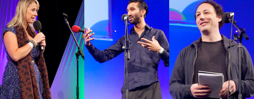 Tiffany Stevenson, Imran Yusuf, Carey Marx