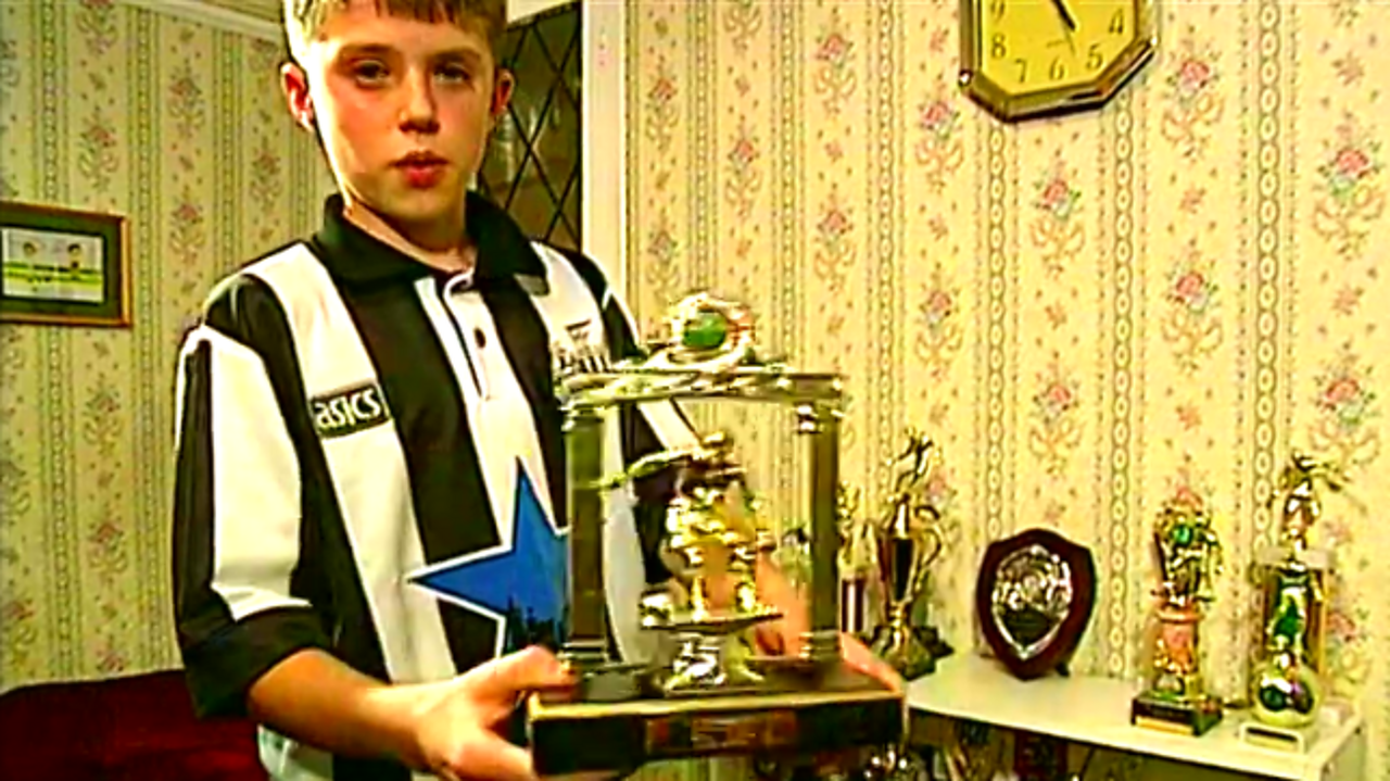 Michael Carrick - wannabe footballer, 1995
