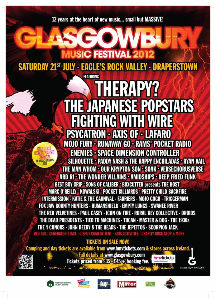 Glasgowbury 2012 poster