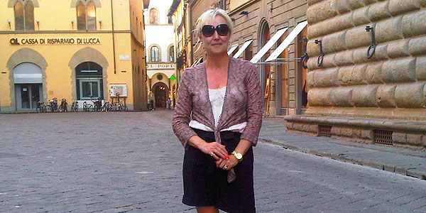 Cathy in Florence