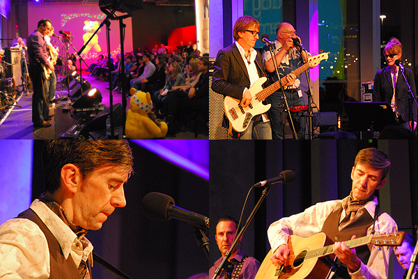 Love and Money performing at the BBC Radio Scotland Children in Need Special.