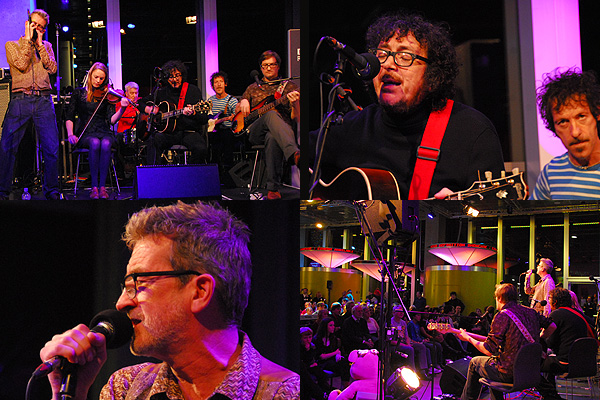 The Bluebells performing at the BBC Radio Scotland Children in Need Special.