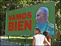 Poster in Cuba
