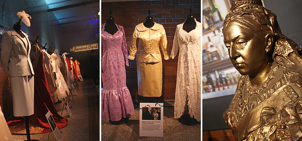 Wedding dresses and the infamous Queen Victoria bust