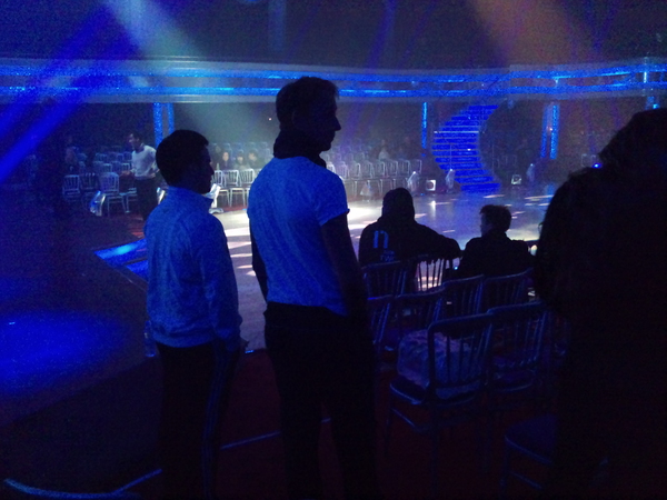 Strictly Showdancers Ian Waite and Darren Bennett behind the scenes