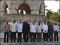 Caricom and Cuban leaders