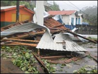 St Vincent property damage