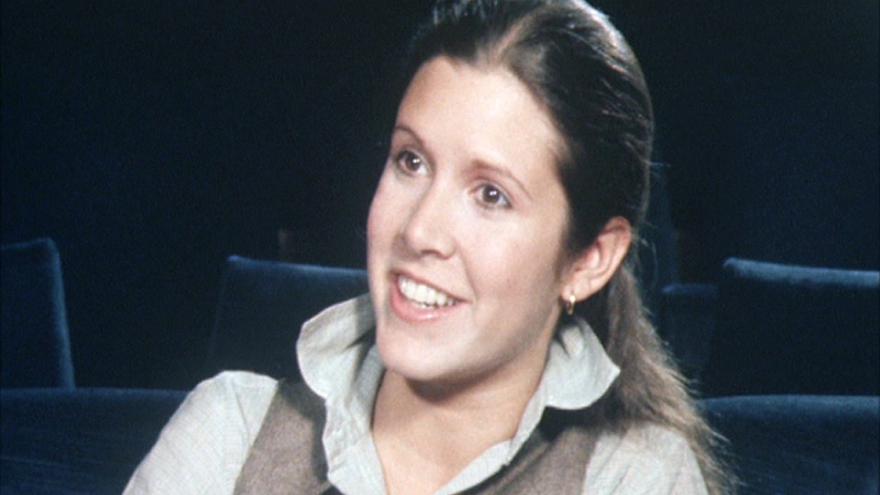 Carrie Fisher, 1977
