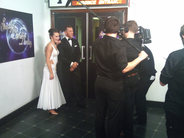 Kara Tointon and Artem Chigvintsev