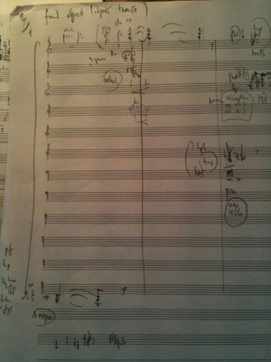 Part of the Found Objects manuscript