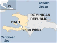 Map of Haiti