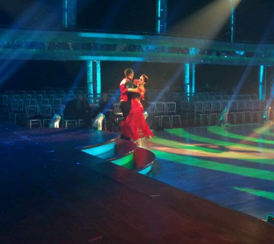 Gavin Henson and Katya Virshilas in Dress Rehearsals for Strictly Come Dancing