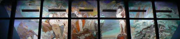 Leipzig Gewandhaus at night