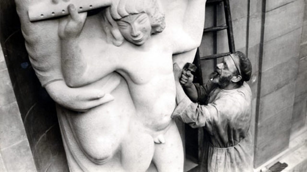 Night Waves - Eric Gill