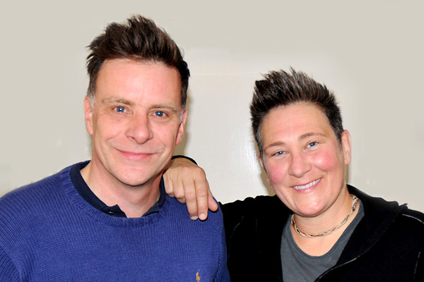 Ricky Ross and kd lang