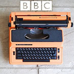 BBC writersroom typewriter.