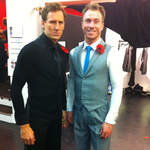 Brendan and James