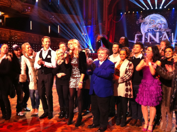Zoe Ball and the Strictly 2011 cast