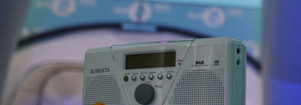 DAB radio in the 5 live igloo in Hull