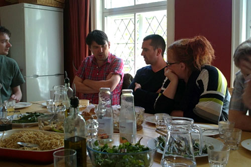 Picture from the BBC writersroom Laughing Stock residential