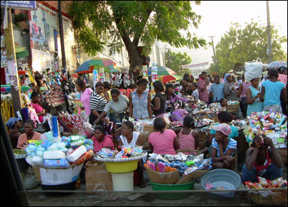 Port Au Prince Street market