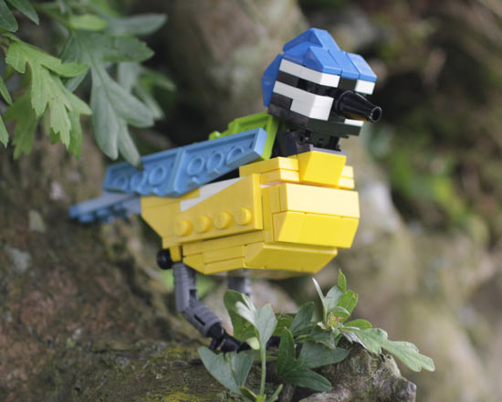 blue tit lego