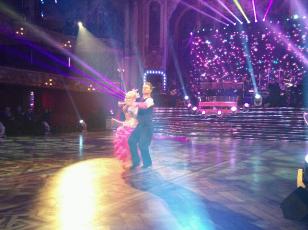 Jason and Kristina try out their Tango