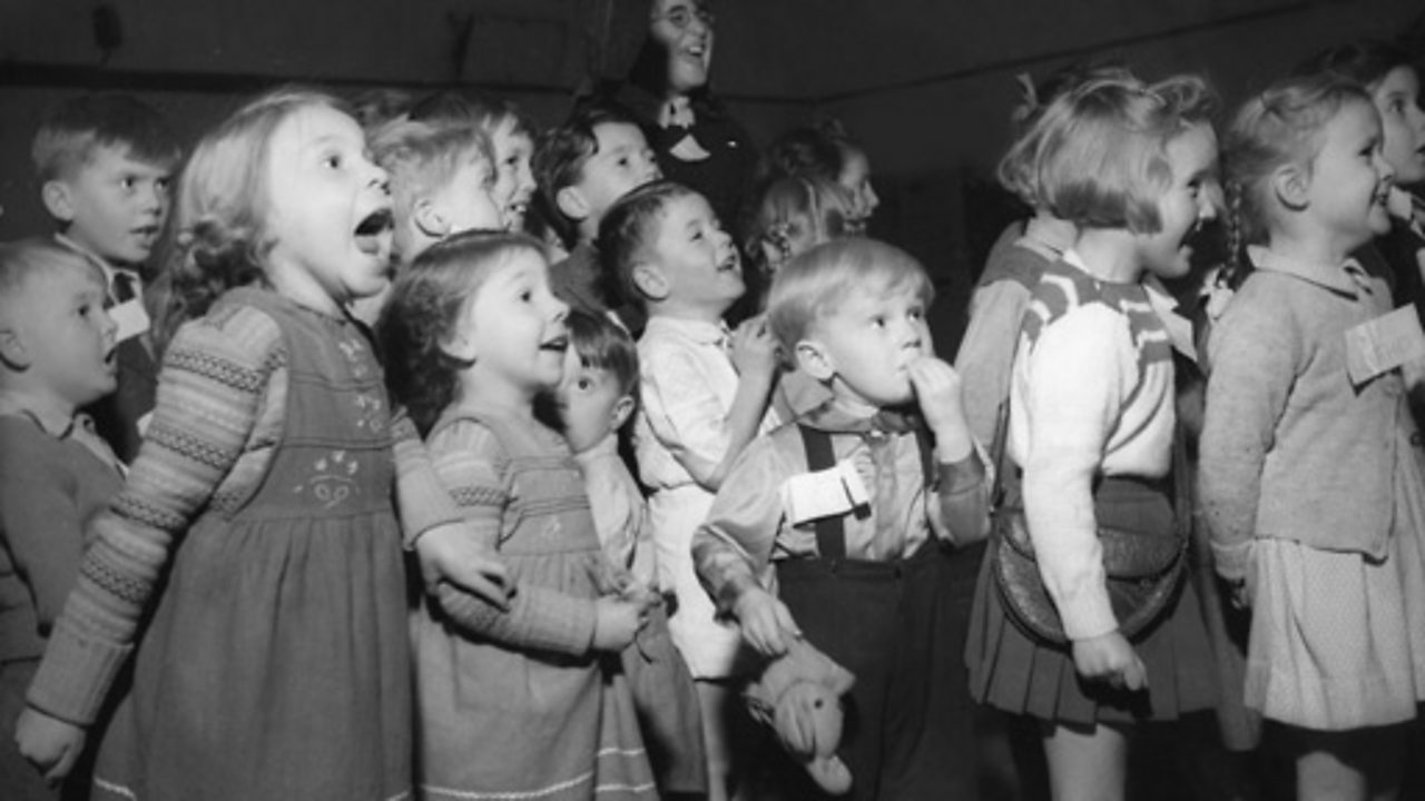 Easter Monday walk, 1958