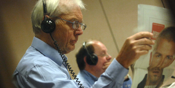 John Humphrys and James Naughtie during a broadcast of Today
