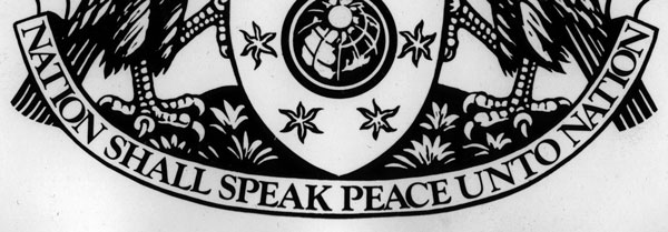 The BBC's motto: nation shall speak peace unto nation