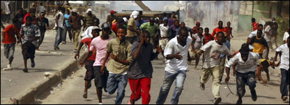 Haiti protesters