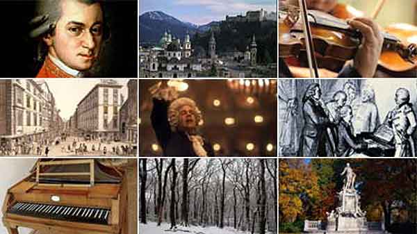 Composite graphical image for Mozart 