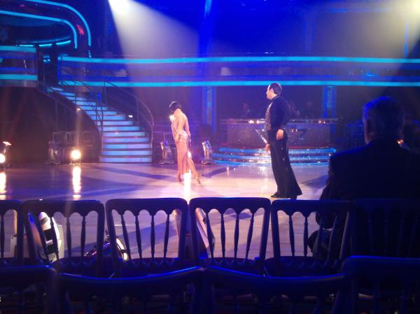 Jimi Mistry and Flavia Cacace in dress rehearsal