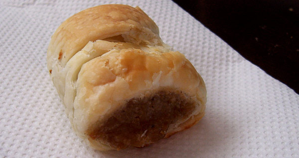 A sausage roll.