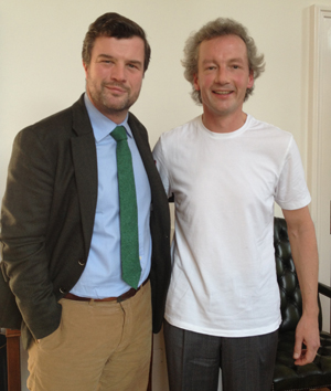 Petroc Trelawny and Franz Welser-Most