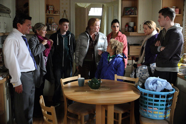 Derek, Carol, Liam, Bianca, Morgan, Whitney, Alice and Derek