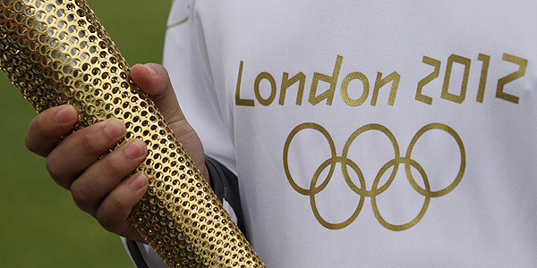 London 2012 torch-bearer